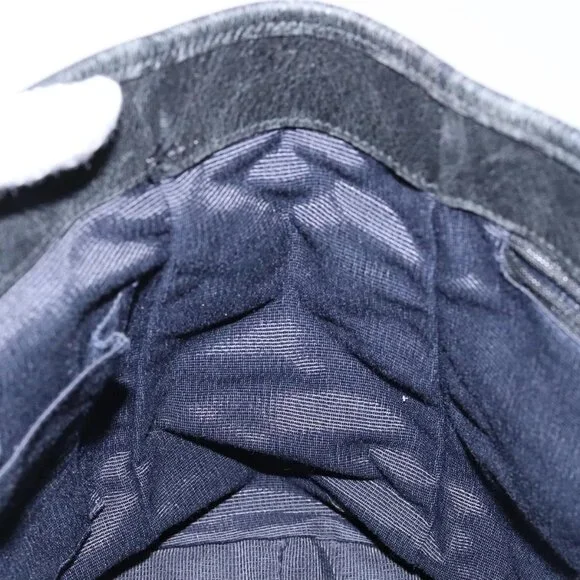 Salvatore Ferragamo Gancini Tote Bag Canvas Blue Gold Auth 139532 - Picture 12 of 16